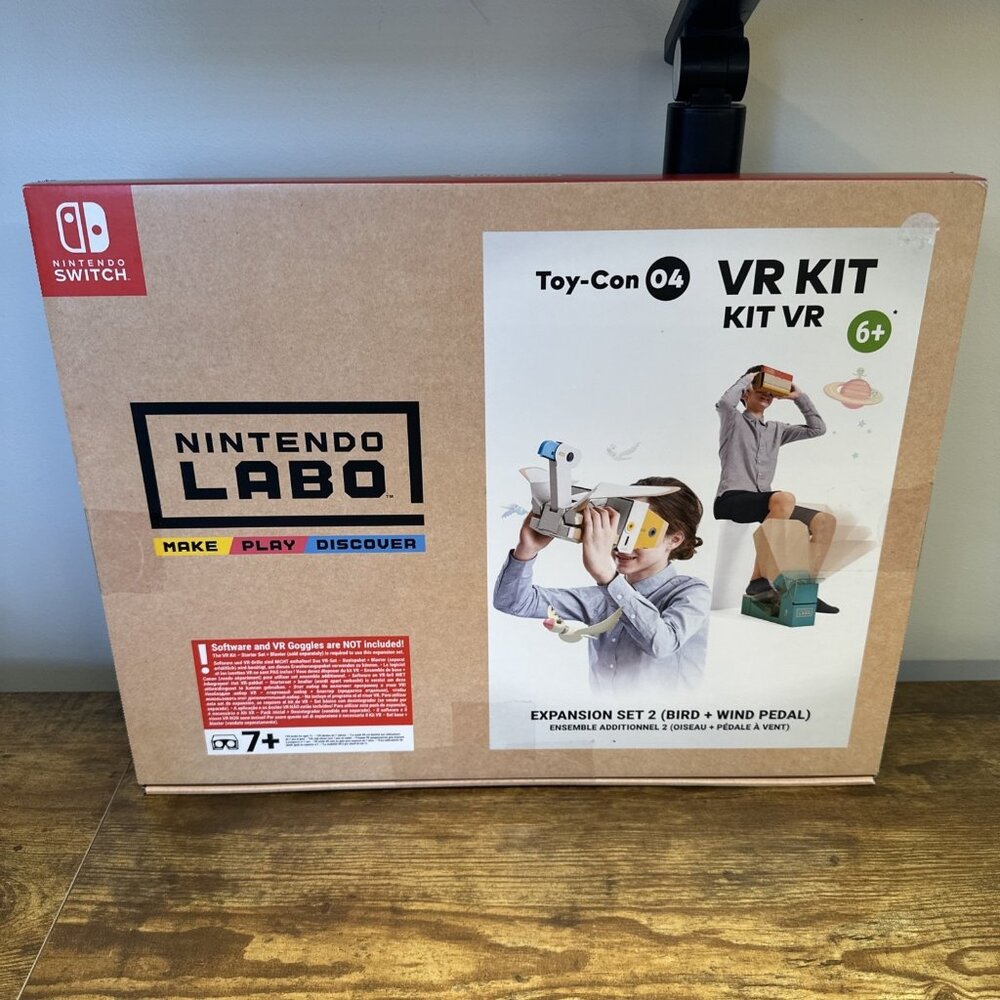 Nintendo Labo Toy-Con 04:‎ VR Kit - Expansion Set 1 – Camera + Elephant NEW